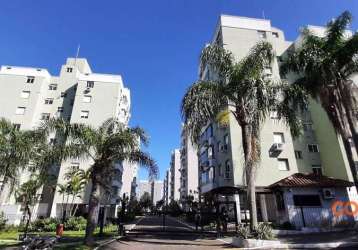 Apartamento com 2 dormitórios para alugar, 52 m² por r$ 3.157/mês - nonoai - porto alegre/rs