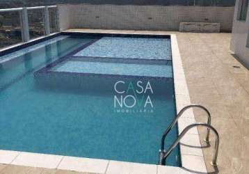 Apartamento com 2 dormitórios à venda, 89 m² por r$ 698.429,00 - vila valença - são vicente/sp