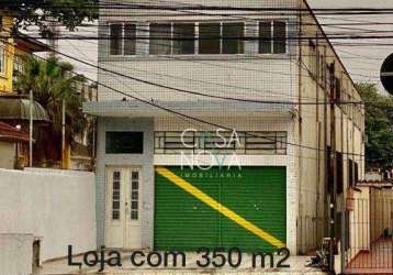 Loja, 570 m² - venda por r$ 2.000.000,00 ou aluguel por r$ 15.864,00/mês - encruzilhada - santos/sp