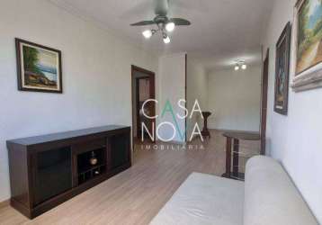 Apartamento com 2 dormitórios à venda, 103 m² por r$ 455.000,00 - marapé - santos/sp