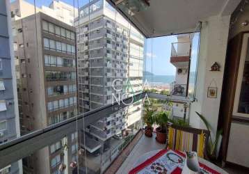 Apartamento com 2 dormitórios à venda, 89 m² por r$ 720.000,00 - gonzaga - santos/sp