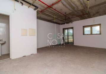 Sala para alugar, 43 m² por r$ 1.500,00/mês - valongo - santos/sp