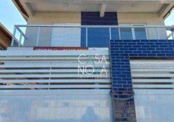 Casa com 2 dormitórios à venda, 48 m² por r$ 298.000,00 - vila antártica - praia grande/sp