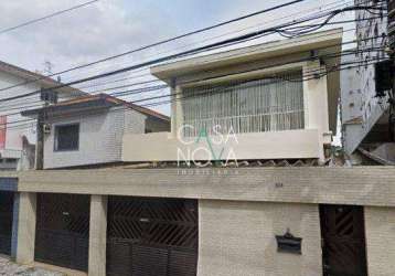 Casa com 4 dormitórios à venda, 480 m² por r$ 2.500.000,00 - vila belmiro - santos/sp