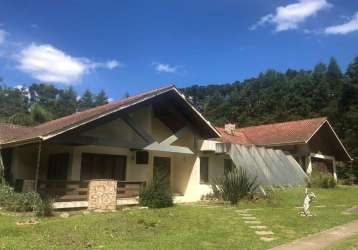 Chácara para venda em rio negrinho, pinheirinho, 5 dormitórios, 1 suíte, 6 banheiros, 5 vagas