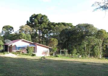 Chácara para venda em piên, centro, 4 dormitórios, 3 banheiros, 1 vaga