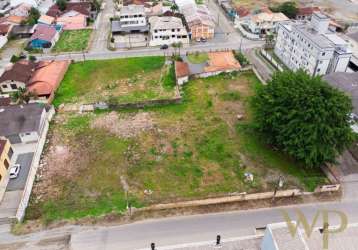 Terreno à venda na rua corcovado, 260, glória, joinville por r$ 4.200.000