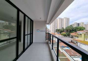 Apartamento novo com suíte, 1 vaga e sacada na saúde perto do metrô!