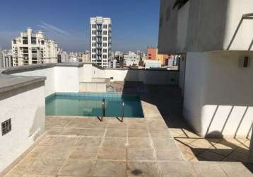 Cobertura duplex, 3 dormitórios, suíte, 3 vagas - moema