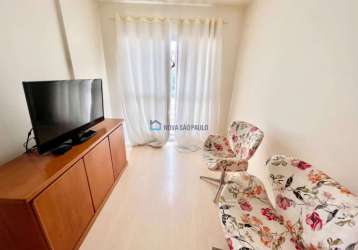 Apartamento mirandópolis/ 1 dormitório, 500 metros do metro praça da arvore