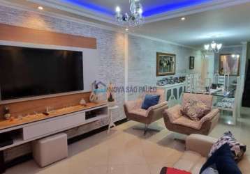 Casa assobradada à venda com 126m², 03 quartos e 01 vaga (metrô jabaquara)