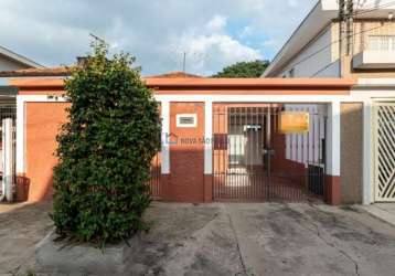 Casa térrea - 160m² - 2 dormitórios, 1 suíte, 2 vagas - campo belo