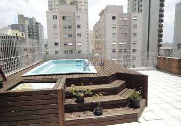 Cobertura duplex 380m2 alto padrão no bairro da aclimação