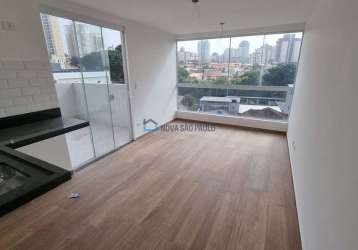 Garden duplex, novo, 2dts,terraço enorme ,1vaga, entrar e morar!10min (990m) a pé metrô sta. cruz