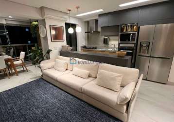 Apartamento com 103 metros mobiliado - vila gumercindo