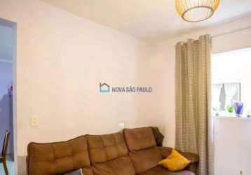 Apartamento 58m² - 2 dormitórios, 1 suíte - taboão - diadema.