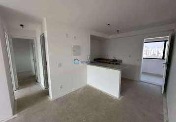 Apartamento no brooklin, 2 dormitórios, sendo 1 suíte - 1  vaga  68,40m²