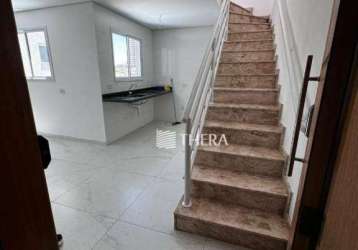 Cobertura, 116 m² - venda por r$ 570.000,00 ou aluguel por r$ 3.280,00/mês - bangu - santo andré/sp