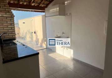 Cobertura para alugar, 100 m² por r$ 2.700,00/mês - vila junqueira - santo andré/sp