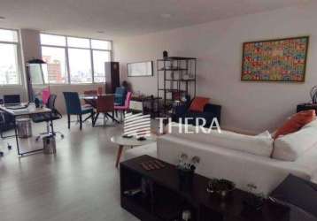 Sala, 60 m² - venda por r$ 300.000,00 ou aluguel por r$ 3.080,00/mês - centro - santo andré/sp