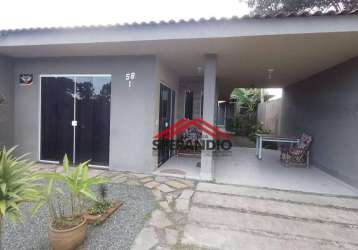 Casa com 3 dormitórios à venda, 90 m² por r$ 385.000,00 - praia das palmeiras - itapoá/sc