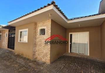 Casa com 2 dormitórios à venda, 58 m² por r$ 220.000,00 - itapoá anexo b1 - itapoá/sc