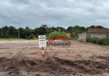 Terreno à venda, 126 m² por r$ 52.000,00 - jardim da barra - itapoá/sc