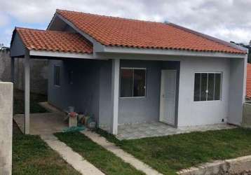 Casa para venda em campina grande do sul, centro, 2 dormitórios, 1 banheiro, 1 vaga