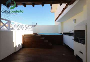 Apartamento triplex 3 quartos 2 suítes piscina 2 vagas