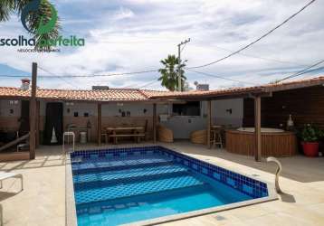 Casa duplex 4 quartos 2 suítes piscina hidro 3 vagas