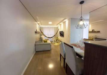 Apartamento mobiliado  com 02 dormitorios