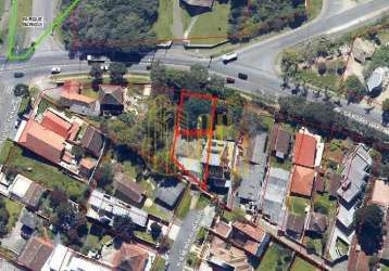 Terreno com 783m² no bigorrilho em curitiba