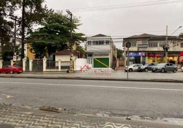 Sobrado, 350 m² - venda por r$ 2.500.000,00 ou aluguel por r$ 16.181,05/mês - encruzilhada - santos/sp