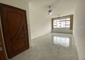 Apartamento com 2 dormitórios para alugar, 85 m² por r$ 3.700,02/mês - aparecida - santos/sp