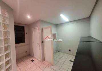 Sala à venda, 53 m² por r$ 202.000,00 - vila nova - santos/sp