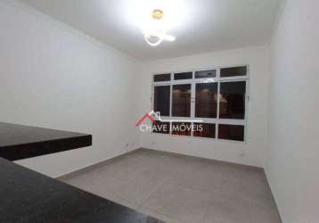 Apartamento com 2 dormitórios para alugar, 74 m² por r$ 4.000,02/mês - gonzaga - santos/sp