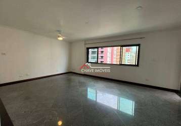 Apartamento, 140 m² - venda por r$ 1.350.000,00 ou aluguel por r$ 8.000,02/mês - embaré - santos/sp