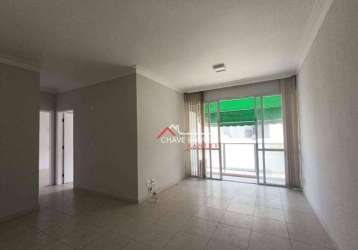 Apartamento com 2 dormitórios à venda, 70 m² por r$ 350.000,00 - jardim belmar - guarujá/sp