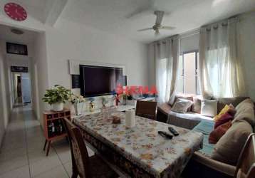 Apartamento com 3 dormitórios à venda, 68 m² por r$ 380.000,00 - macuco - santos/sp