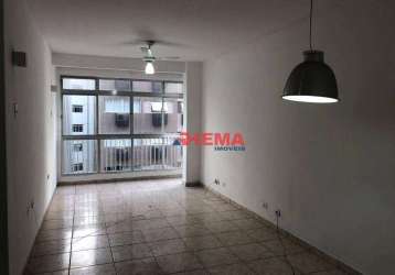 Apartamento com 3 dormitórios à venda, 145 m² por r$ 580.000,00 - ponta da praia - santos/sp