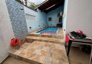 Casa com 4 dormitórios à venda, 149 m² por r$ 650.000,00 - santa maria - santos/sp