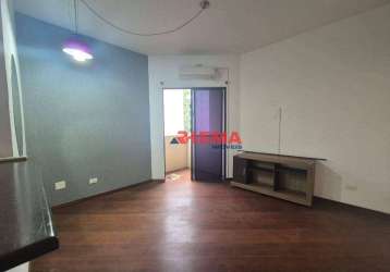 Apartamento com 1 dormitório à venda, 50 m² por r$ 380.000,00 - josé menino - santos/sp