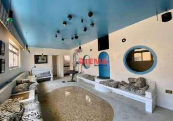 Casa com 4 dormitórios à venda, 268 m² por r$ 4.300.000,00 - ponta da praia - santos/sp