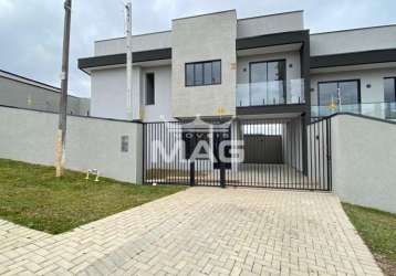 Casa com 3 quartos à venda na rua vicente geronasso, 154, boa vista, curitiba por r$ 699.900