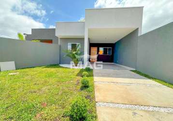 Casa com 2 quartos à venda na avenida uirapuru, 510, jardim cláudia, pinhais por r$ 465.000