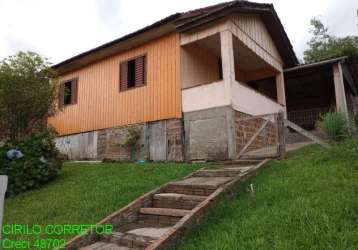 Casa com 5 quartos à venda na rua ari schramel, 1001, centro, maratá, 132 m2 por r$ 200.000