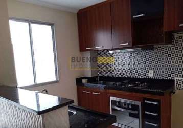 Apartamento com 2 dormitórios à venda, 43 m² por r$ 185.000,00 - jardim terramérica ii - americana/