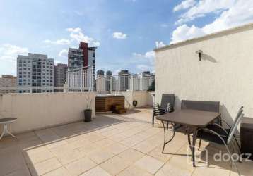 Cobertura com 2 quartos à venda na rua joão pais, 185, santo amaro, são paulo, 114 m2 por r$ 1.398.000