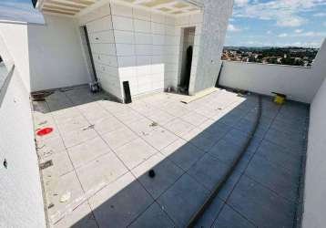 Cobertura duplex à venda, 2 quartos, 1 suíte, 1 vaga, piratininga - belo horizonte/mg