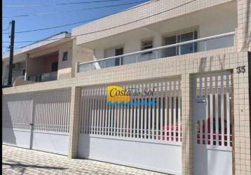 Casa com 2 dormitórios à venda, 67 m² por r$ 300.000,00 - tude bastos (sítio do campo) - praia grande/sp